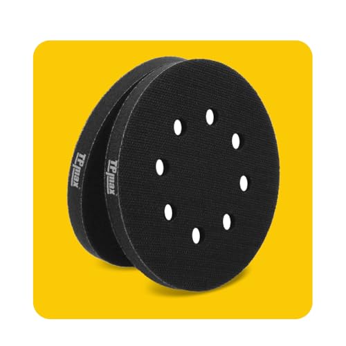 2 Stück 125 mm 8 Löcher weiche Dichte-Schnittstellen-Pads 125 mm Klett-Schwammkissen Pufferunterlage 2 Stück 125 mm 8 Löcher weiche Dichte-Schnittstellen-Pads 125 mm Klett-Schwammkissen Pufferunterlage von TPmax