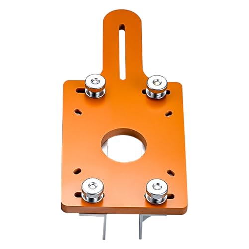 TQEBWUS Fräs-Schablonen Für Ecken,Ergonomische Fräslehre Für Holzbearbeitung - Einstellbare Schablonen für Bogenfräsungen und Plattenverbindungen bei Tischlerarbeiten von TQEBWUS