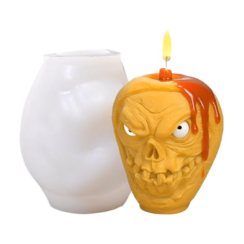 TQEBWUS Halloween Formen Silikon - Silikonform Für Aromatherapie Kerzen | Leicht Entnehmbare Formen Für Aromatherapie Bastelprojekte Mit Epoxidharz Deko TQEBWUS Halloween Formen Silikon - Silikonform Für Aromatherapie Kerzen | Leicht Entnehmbare Formen Für Aromatherapie Bastelprojekte Mit Epoxidharz Deko von TQEBWUS