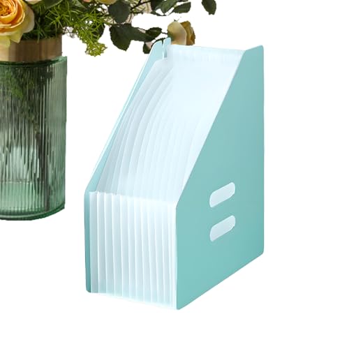 TQEBWUS Ordner - 13 Fächer Dokumenten Organizer A4 Format,Stabiler wasserfester Ablageordner für A4 Rechnungen Belege Zettel tragbar TQEBWUS Ordner - 13 Fächer Dokumenten Organizer A4 Format,Stabiler wasserfester Ablageordner für A4 Rechnungen Belege Zettel tragbar von TQEBWUS