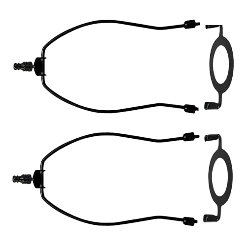 2 Stück Lampenschirm Harfe Halter Halterung Set Lampenteil Licht Zubehör Hardware Textur für E26 Lichtsockel Lampenfassungen 2 Stück Lampenschirm Harfe Halter Halterung Set Lampenteil Licht Zubehör Hardware Textur für E26 Lichtsockel Lampenfassungen von TQUXNGA