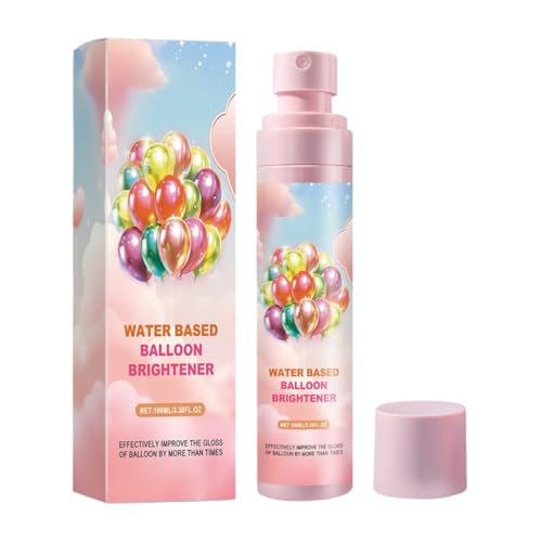 TQUXNGA 100 ml Ballon-Glanzverstärker, wasserfester Ballon-Aufheller, helles Spray für Geburtstags- und Festival-Dekoration TQUXNGA 100 ml Ballon-Glanzverstärker, wasserfester Ballon-Aufheller, helles Spray für Geburtstags- und Festival-Dekoration von TQUXNGA