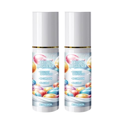 TQUXNGA 60 ml Ballon-Glanzverstärker, praktischer Ballon-Aufheller, Ballon-Glanz-Spray für Geburtstags- und Festival-Dekoration TQUXNGA 60 ml Ballon-Glanzverstärker, praktischer Ballon-Aufheller, Ballon-Glanz-Spray für Geburtstags- und Festival-Dekoration von TQUXNGA