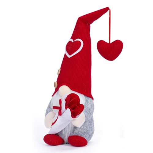 TQUXNGA Handgefertigte Plüsch-Valentinstagsdekoration zum Valentinstag für Hochzeitstag Freundin Ehefrau TQUXNGA Handgefertigte Plüsch-Valentinstagsdekoration zum Valentinstag für Hochzeitstag Freundin Ehefrau von TQUXNGA