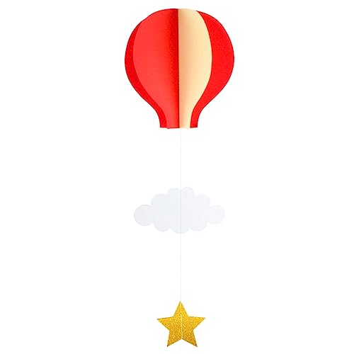 TQUXNGA Heißluftballon-Hängedekorationen, ideal für Hochzeitstage, schöne hängende Ornamente TQUXNGA Heißluftballon-Hängedekorationen, ideal für Hochzeitstage, schöne hängende Ornamente von TQUXNGA