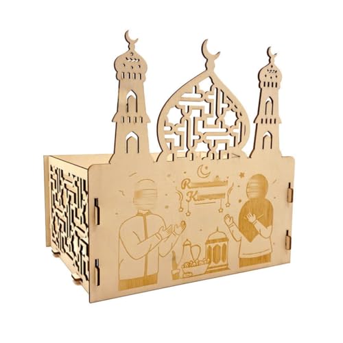 TQUXNGA Holzornamente, hohl, dekorativ, Schreibtisch-Ornamente, Zubehör für Urlaubsparty-Hintergrund TQUXNGA Holzornamente, hohl, dekorativ, Schreibtisch-Ornamente, Zubehör für Urlaubsparty-Hintergrund von TQUXNGA