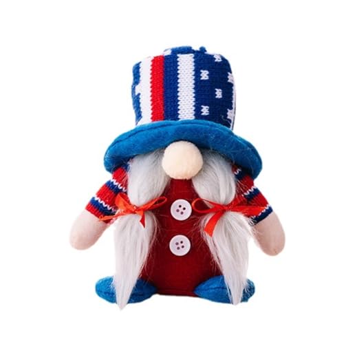 TQUXNGA Patriotische Veteranen Tag Zwerge Dekoration schwedische Tomtes Ornamente 4. Juli für TQUXNGA Patriotische Veteranen Tag Zwerge Dekoration schwedische Tomtes Ornamente 4. Juli für von TQUXNGA