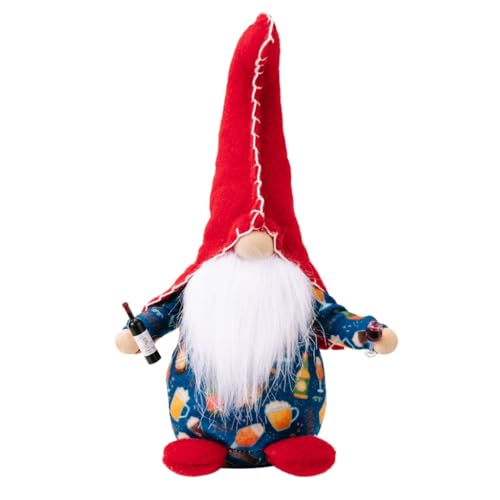 TQUXNGA Schreibtisch-Ornament, gebogene Mütze, handgefertigt, Zwerge, Dekorationen für Küche, abgestuftes Tablett Zuhause TQUXNGA Schreibtisch-Ornament, gebogene Mütze, handgefertigt, Zwerge, Dekorationen für Küche, abgestuftes Tablett Zuhause von TQUXNGA