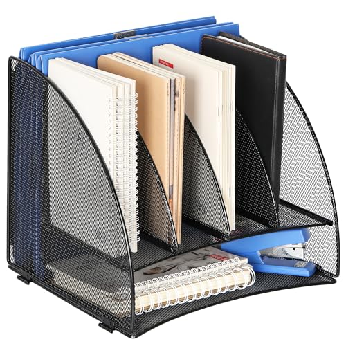 TQVAI 6 Fächer Schreibtisch Organizer, Büro Zubehör A4 Metall Dokumentenablage Zeitschriftensammler Bürobedarf Ablage Schreibtisch Briefablage Papier Organizer, Schwarz TQVAI 6 Fächer Schreibtisch Organizer, Büro Zubehör A4 Metall Dokumentenablage Zeitschriftensammler Bürobedarf Ablage Schreibtisch Briefablage Papier Organizer, Schwarz von TQVAI