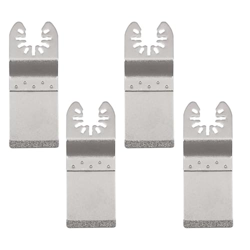 TRACOMPAN Fugenentferner-Klingen – 4 Stück Diamant-Multiwerkzeug-Klingen, effizientes Mauerwerkklingen-Set für Fliesenfugenentfernung, Mörtel, Ziegel, Beton, Holzschneiden und Holzbearbeitung TRACOMPAN Fugenentferner-Klingen – 4 Stück Diamant-Multiwerkzeug-Klingen, effizientes Mauerwerkklingen-Set für Fliesenfugenentfernung, Mörtel, Ziegel, Beton, Holzschneiden und Holzbearbeitung von TRACOMPAN