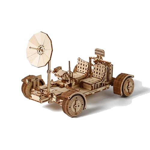 Mondrover 3D Holz Puzzles,Vintage Holzbausatz, Selbstmontage Brainteaser Desktop Spielzeug,für Bestes Geburtstagsgeschenk Mondrover 3D Holz Puzzles,Vintage Holzbausatz, Selbstmontage Brainteaser Desktop Spielzeug,für Bestes Geburtstagsgeschenk von TRACYE