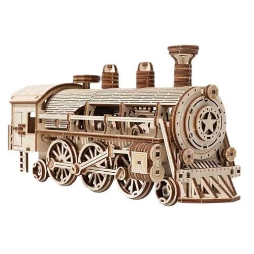 TRACYE Dampflokomotive Holz 3D Puzzles,Vintage Holzbausatz, Selbstmontage Brainteaser Desktop Spielzeug,für Bestes Geburtstagsgeschenk TRACYE Dampflokomotive Holz 3D Puzzles,Vintage Holzbausatz, Selbstmontage Brainteaser Desktop Spielzeug,für Bestes Geburtstagsgeschenk von TRACYE