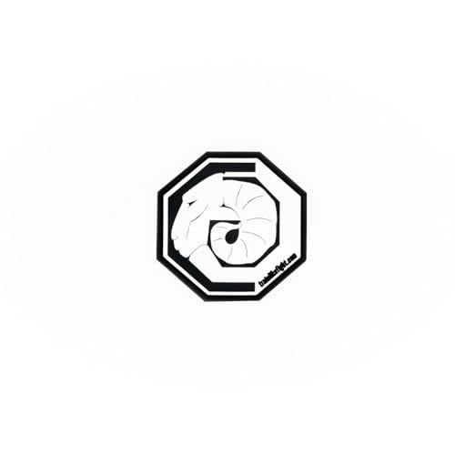 TRAINLIKEFIGHT Haken- und Schlaufenpatches | männlich und weiblich enthalten | einfache Handhabung | personalisierte Aufkleber | Cross-Training-Patch | Rucksack-Patch | Fitnessgürtel - P (GOAT) von TRAINLIKEFIGHT