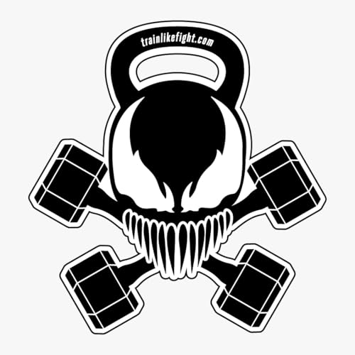 TRAINLIKEFIGHT Haken- und Schlaufenpatches | männlich und weiblich enthalten | einfache Handhabung | personalisierte Aufkleber | Cross-Training-Patch | Rucksack-Patch | Fitnessgürtel - P (VENOM) von TRAINLIKEFIGHT