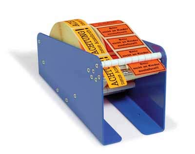 Tisch-Etikettenspender, Nutzbreite bis 112,5mm, max. Rollendurchmesser 170mm, inkl. einem Distanzteil, 1 Stk. Tisch-Etikettenspender, Nutzbreite bis 112,5mm, max. Rollendurchmesser 170mm, inkl. einem Distanzteil, 1 Stk. von TRANSPAK