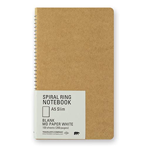 Traveler's Notizbuch B5 Slim Spiralbindung Blanko MD Paper 200 Seiten Traveler's Notizbuch B5 Slim Spiralbindung Blanko MD Paper 200 Seiten von Designphil