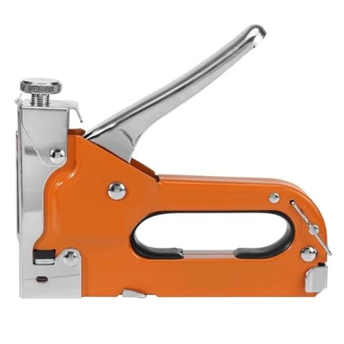 Nagelpistole 3-in-1-Nagelpistole, DIY-Möbelbau, Hefter, Polstertacker Mit 600 Heftklammern, Heimdekoration, Tischlerwerkzeug Sicherheitsverriegelungstaste(Nail shooter600nails) von TRDEWR