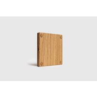 TREED Premium Holz Qi-Charger MagSafe Induktive Ladestation Eiche, 15 Watt von TREED