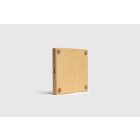 TREED Premium Holz Qi-Charger MagSafe Induktive Ladestation Esche, 15 Watt von TREED