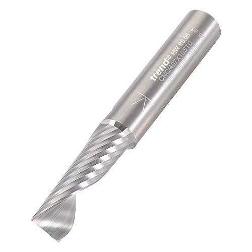 Trend CNC-O-Nut-Spiralfräser, hochgeschnitten, 10 mm Schaft, 10 mm Schnittdurchmesser und 32 mm Schnittlänge, massives Wolframkarbid, 10 mm Schaft, CNC/407 x 10STC Trend CNC-O-Nut-Spiralfräser, hochgeschnitten, 10 mm Schaft, 10 mm Schnittdurchmesser und 32 mm Schnittlänge, massives Wolframkarbid, 10 mm Schaft, CNC/407 x 10STC von TREND