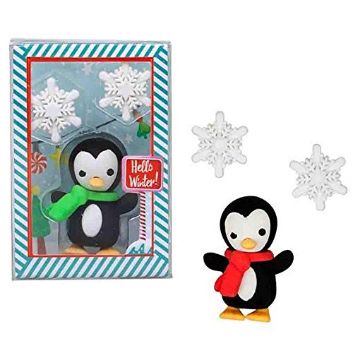 Firlefantastisch Radiergummi Pinguin mit 2 Schneeflocken Firlefantastisch Radiergummi Pinguin mit 2 Schneeflocken von TRENDHAUS