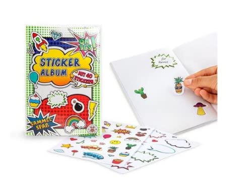 TRENDHAUS Sticker-Sammelalbum inkl. 40 Stickern TRENDHAUS Sticker-Sammelalbum inkl. 40 Stickern von TRENDHAUS