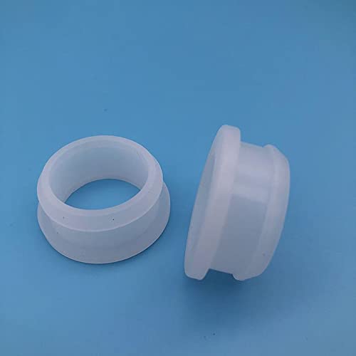 10 Stück Silikon-Ösenstopfen for Aufstecken – lebensmittelecht, hitzebeständig, 2–30 mm, transparent, langlebiger Silikonkautschuk(A7mm(Hole4.5mm)) von TRFVDVERD