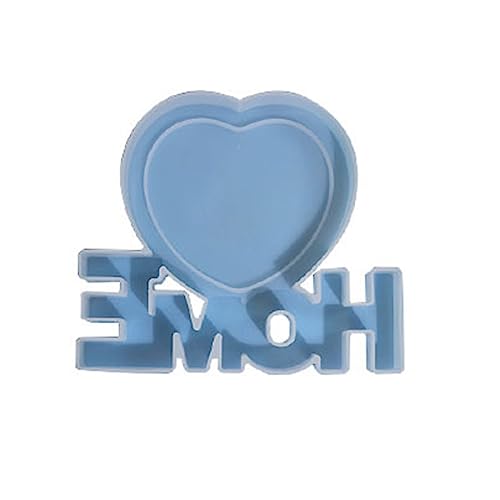 Love Home Silikonformen für Bilder, Bilderrahmen, Epoxidharz, Schmuckherstellung, Tischdekorationen Love Home Silikonformen für Bilder, Bilderrahmen, Epoxidharz, Schmuckherstellung, Tischdekorationen von TRHEEE