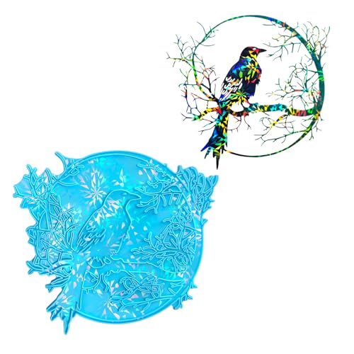 Silikonform mit Herz-Baum-Motiv, holografische Regenbogen-Lichter, für Wandaufkleber, Epoxidharz, Wandkunst Silikonform mit Herz-Baum-Motiv, holografische Regenbogen-Lichter, für Wandaufkleber, Epoxidharz, Wandkunst von TRHEEE