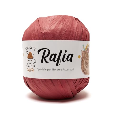 Rafia by Tricot Cafè - Spezialgarn für Taschen und Accessoires - Rot 29 Rafia by Tricot Cafè - Spezialgarn für Taschen und Accessoires - Rot 29 von TRICOT CAFE'