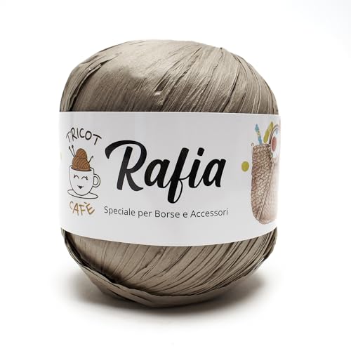 Rafia by Tricot Cafè - Spezialgarn für Taschen und Accessoires - Walnuss 22 Rafia by Tricot Cafè - Spezialgarn für Taschen und Accessoires - Walnuss 22 von TRICOT CAFE'