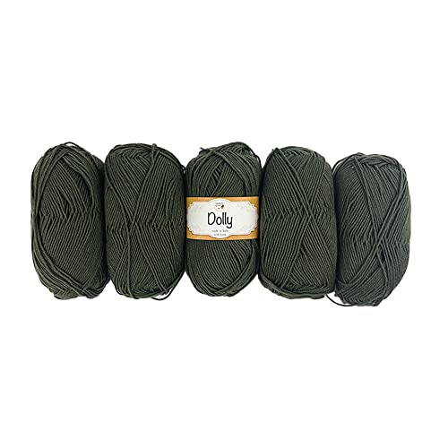 TRICOT CAFE' Lana Dolly, 5er Pack Made in Italy 100% reine Merinowolle Extrafine/Militär 68 TRICOT CAFE' Lana Dolly, 5er Pack Made in Italy 100% reine Merinowolle Extrafine/Militär 68 von TRICOT CAFE'