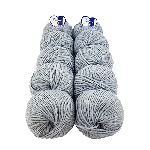 Tricot Café, Padova, Mischgarn aus Wolle und Alpaka, geeignet für alle Arten von Arbeiten, ideal für Häkelnadeln, Made in Italy, Mix aus Eleganz und Qualität. von TRICOT CAFE'