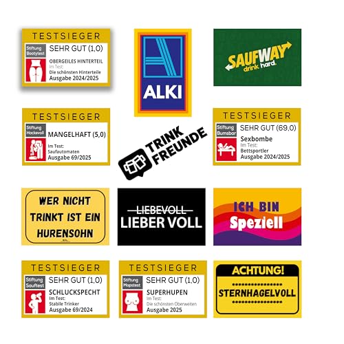 TRINKFREUNDE 80x Malle Sticker Malle Accessoires lecker bierchen party aufkleber mallorca testsieger TRINKFREUNDE 80x Malle Sticker Malle Accessoires lecker bierchen party aufkleber mallorca testsieger von TRINKFREUNDE