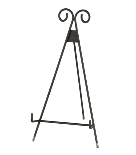 Tripar Internationale schwarze gerade Staffelei, mittelgroß, 27,9 cm, perfekt für Bücher, Teller, Fotos und mehr, leichter Präsentationshalter Tripar Internationale schwarze gerade Staffelei, mittelgroß, 27,9 cm, perfekt für Bücher, Teller, Fotos und mehr, leichter Präsentationshalter von TRIPAR