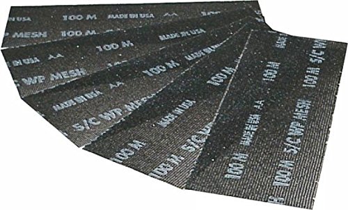 Triuso Schleifgitter für Handschleifer 9-5x28cm- Körnung 100-100 Stck Trockenbau Schleifgitter ähnlich Schleifpapier von TRIUSO