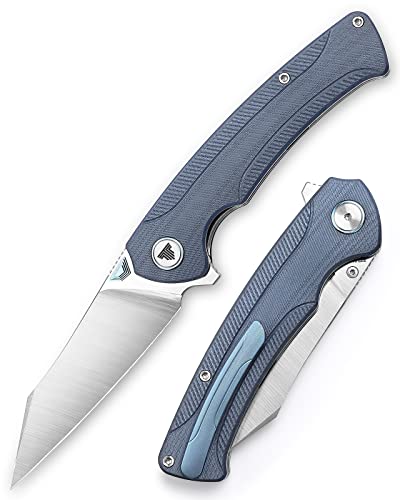TRIVISA Klappbares Taschenmesser für EDC Männer,3.66" S35VN Stahlklinge Outdoor Camping Survival Wandern Messer mit Kugellager Drehpunkt,Lynx-03g TRIVISA Klappbares Taschenmesser für EDC Männer,3.66" S35VN Stahlklinge Outdoor Camping Survival Wandern Messer mit Kugellager Drehpunkt,Lynx-03g von TRIVISA