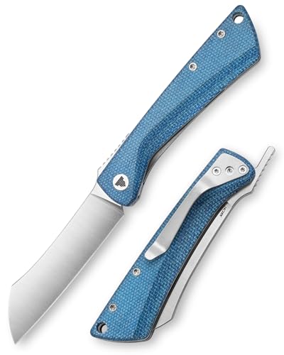 TRIVISA Klappbares Taschenmesser für Männer,3.3" 14C28N Satin Camping EDC Messer mit Clip,Higonokami, Micarta Griff,Norma-04L TRIVISA Klappbares Taschenmesser für Männer,3.3" 14C28N Satin Camping EDC Messer mit Clip,Higonokami, Micarta Griff,Norma-04L von TRIVISA