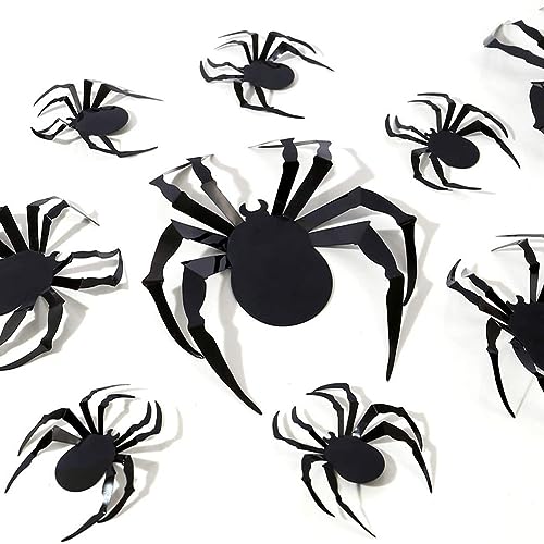 TRIXES 3D SPINNEN WANDSTICKER – 24 TEILE HALLOWEEN DEKORATIONEN – VERSCHIEDENE GRÖßEN – MIT KLEBE-PADS – SCHWARZE SPINNEN ZUR DEKORATION – SÜßES ODER SAURES TRIXES 3D SPINNEN WANDSTICKER – 24 TEILE HALLOWEEN DEKORATIONEN – VERSCHIEDENE GRÖßEN – MIT KLEBE-PADS – SCHWARZE SPINNEN ZUR DEKORATION – SÜßES ODER SAURES von TRIXES