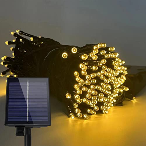 TRMLBE Solar Lichterkette Aussen 30M 300LEDs Lichterkette Außen Solar mit 8 Leuchtmodi Solarlichterkette Wetterfest Weihnachtsdeko aussen für Halloween Hochzeit Party - Warmweiß TRMLBE Solar Lichterkette Aussen 30M 300LEDs Lichterkette Außen Solar mit 8 Leuchtmodi Solarlichterkette Wetterfest Weihnachtsdeko aussen für Halloween Hochzeit Party - Warmweiß von TRMLBE