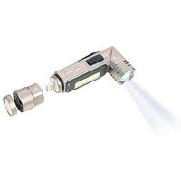 TROIKA® ECO KNICKLICHT PRO LED Taschenlampe titanfarben 14,9 cm, 200 Lumen von TROIKA®