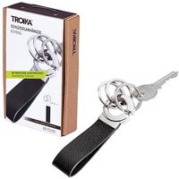 TROIKA® Schlüsselanhänger KEY-CLICK schwarz von TROIKA®