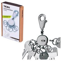 TROIKA® Schlüsselanhänger PATENT silber von TROIKA®
