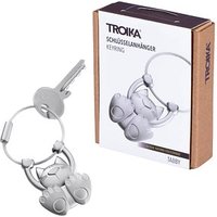 TROIKA® Schlüsselanhänger TABBY silber von TROIKA®