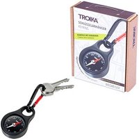 TROIKA® Schlüsselanhänger WEGWEISER schwarz von TROIKA®