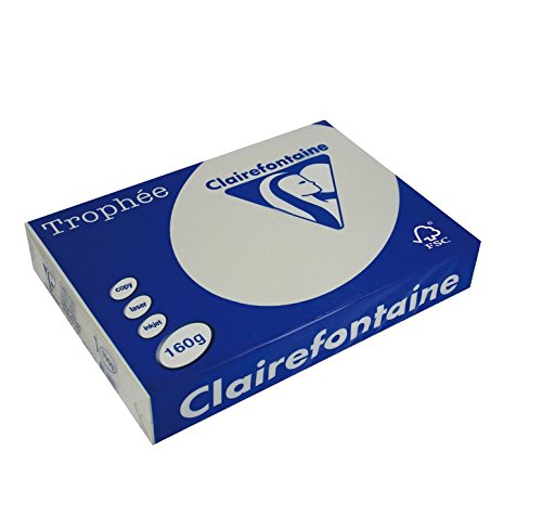 Trophée 4 Packungen à 250 Blatt Papier, 160 g, A4, 210 x 297 mm, FSC-zertifiziert, Grau Trophée 4 Packungen à 250 Blatt Papier, 160 g, A4, 210 x 297 mm, FSC-zertifiziert, Grau von Trophée