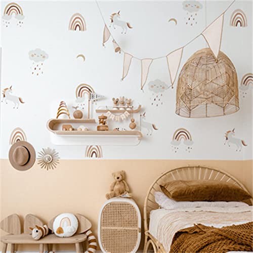 TROYSINC 30 Stück Wandsticker, Regenbogen Wandtattoo, Kinderzimmer Wandaufkleber, Aufkleber Wanddekor für Kinder Babyzimmer Badezimmer Schlafzimmer TROYSINC 30 Stück Wandsticker, Regenbogen Wandtattoo, Kinderzimmer Wandaufkleber, Aufkleber Wanddekor für Kinder Babyzimmer Badezimmer Schlafzimmer von TROYSINC