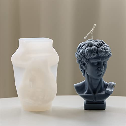 TROYSINC David Portrait Kerzenform 3D-Portrait-Kerze-Form KöRper Torso Kerzenform,Kerzengiessformen,Kerzenherstellung Mold für Handwerk Ornamente,Duftkerzen,Seifen TROYSINC David Portrait Kerzenform 3D-Portrait-Kerze-Form KöRper Torso Kerzenform,Kerzengiessformen,Kerzenherstellung Mold für Handwerk Ornamente,Duftkerzen,Seifen von TROYSINC