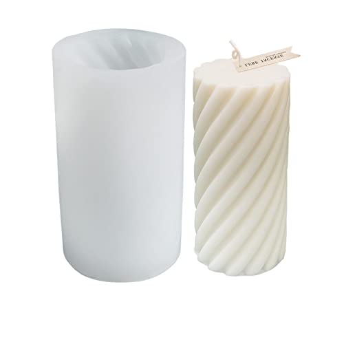 TROYSINC Kerzengießform 3D Spiral Kerze Silikonform,Stumpenkerzen Formen für Kerzenherstellung Silikon,DIY Silikon Kerzenform Gießen für Die Herstellung Von Kerzen, Aromasteinen, Duftkerze (Spiral-M) TROYSINC Kerzengießform 3D Spiral Kerze Silikonform,Stumpenkerzen Formen für Kerzenherstellung Silikon,DIY Silikon Kerzenform Gießen für Die Herstellung Von Kerzen, Aromasteinen, Duftkerze (Spiral-M) von TROYSINC