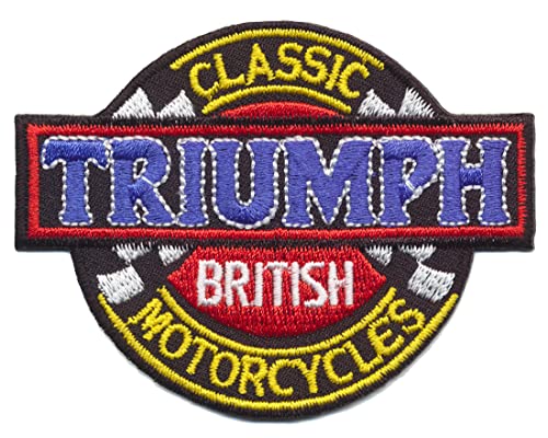 TRIUMPH Patches Aufnäher Motorrad Motorcycles England v4 von TRP